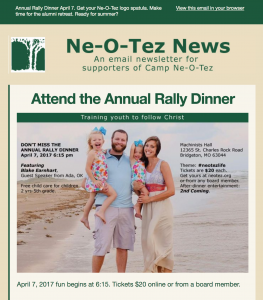 sample of first Ne-O-Tez News