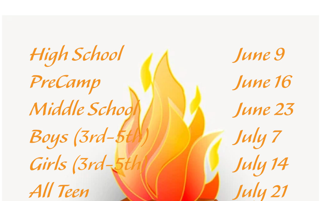 2024 Camp Season Coming in June & July